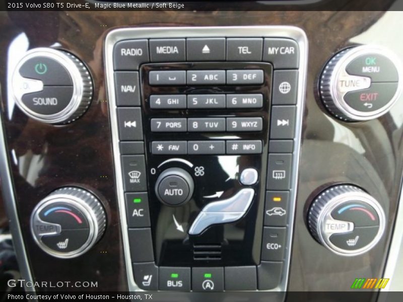 Magic Blue Metallic / Soft Beige 2015 Volvo S80 T5 Drive-E