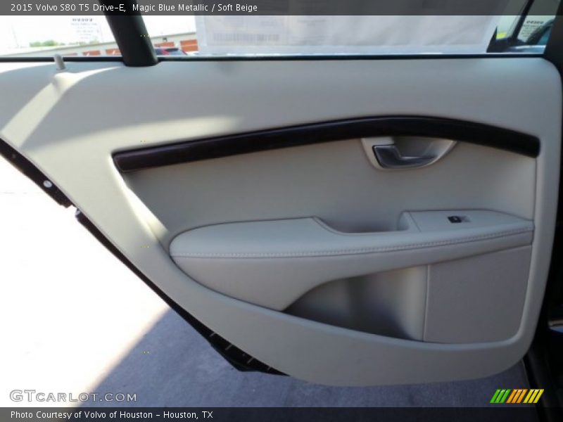 Magic Blue Metallic / Soft Beige 2015 Volvo S80 T5 Drive-E