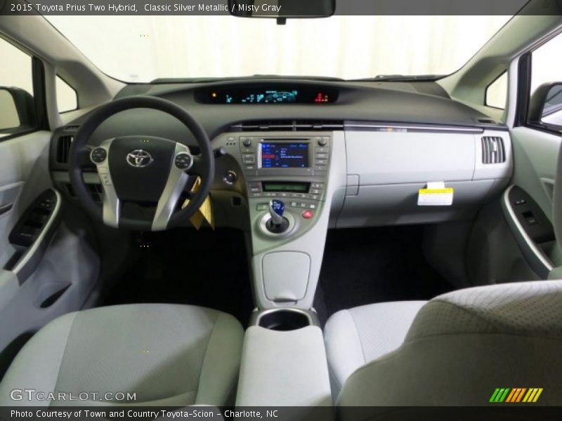 Classic Silver Metallic / Misty Gray 2015 Toyota Prius Two Hybrid