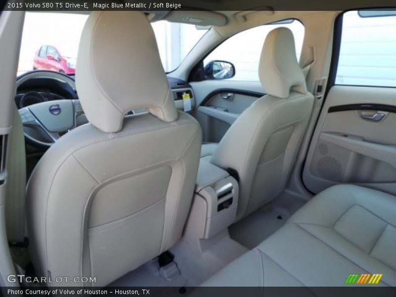 Magic Blue Metallic / Soft Beige 2015 Volvo S80 T5 Drive-E