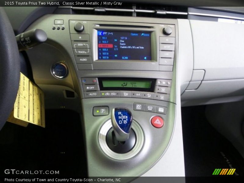 Classic Silver Metallic / Misty Gray 2015 Toyota Prius Two Hybrid