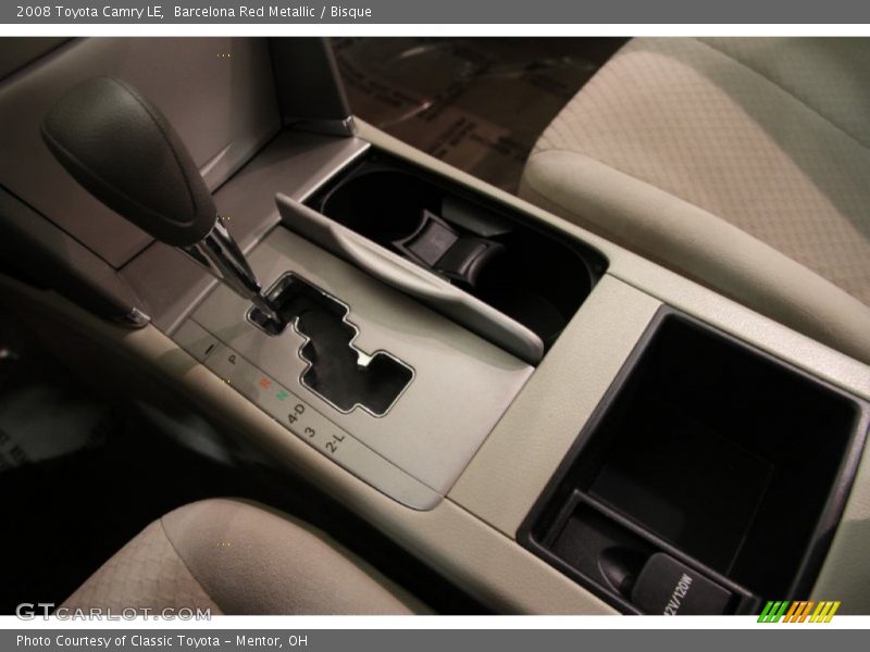 Barcelona Red Metallic / Bisque 2008 Toyota Camry LE