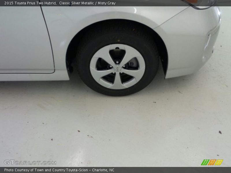 Classic Silver Metallic / Misty Gray 2015 Toyota Prius Two Hybrid