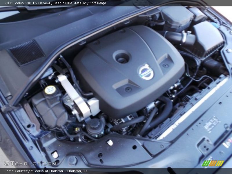 Magic Blue Metallic / Soft Beige 2015 Volvo S80 T5 Drive-E