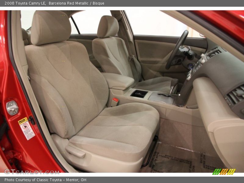 Barcelona Red Metallic / Bisque 2008 Toyota Camry LE