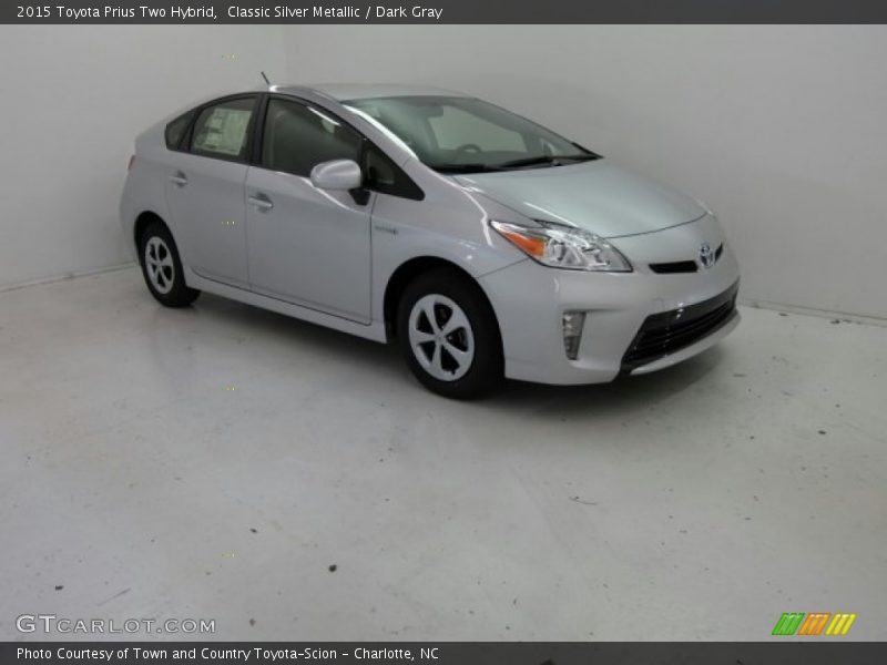 Front 3/4 View of 2015 Prius Two Hybrid