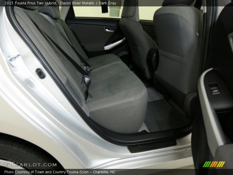 Classic Silver Metallic / Dark Gray 2015 Toyota Prius Two Hybrid