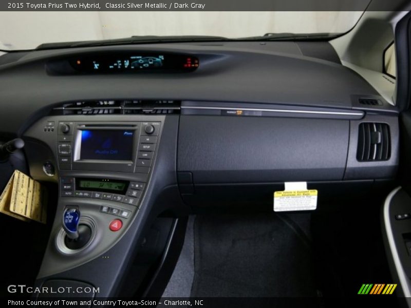 Dashboard of 2015 Prius Two Hybrid