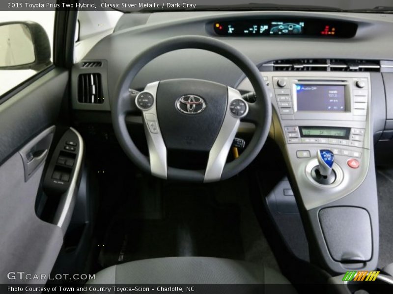 Controls of 2015 Prius Two Hybrid