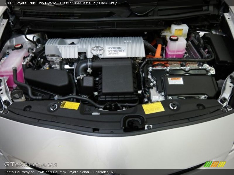  2015 Prius Two Hybrid Engine - 1.8 Liter DOHC 16-Valve VVT-i 4 Cylinder/Electric Hybrid
