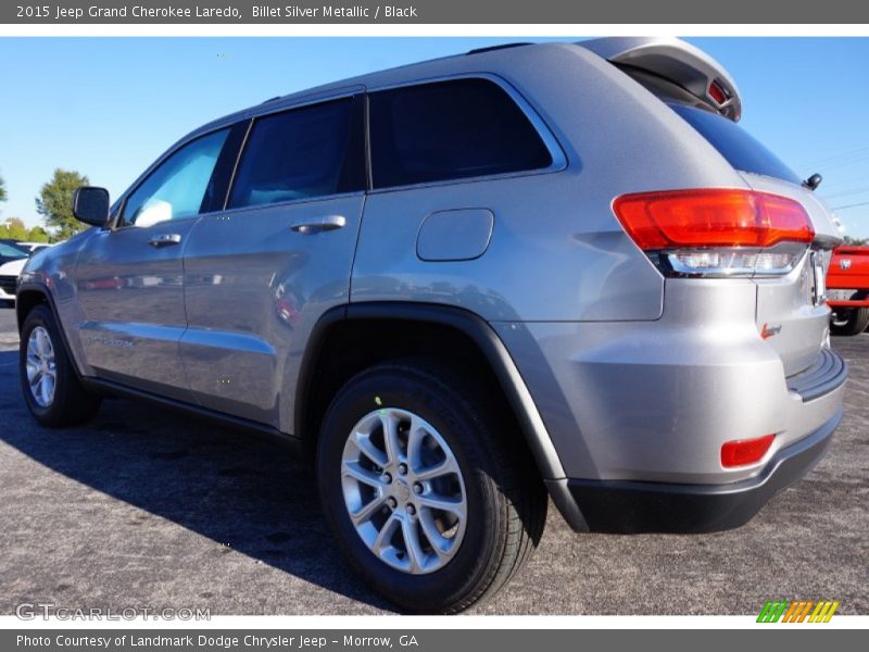 Billet Silver Metallic / Black 2015 Jeep Grand Cherokee Laredo