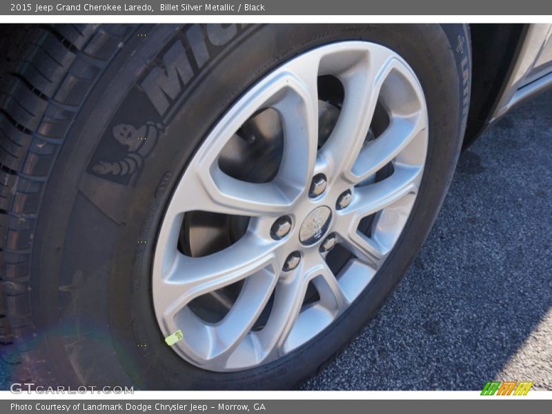 Billet Silver Metallic / Black 2015 Jeep Grand Cherokee Laredo