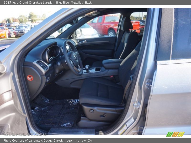 Billet Silver Metallic / Black 2015 Jeep Grand Cherokee Laredo