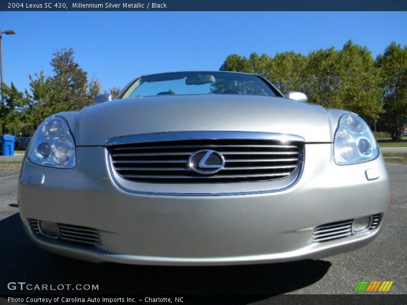 Millennium Silver Metallic / Black 2004 Lexus SC 430