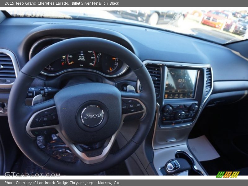 Billet Silver Metallic / Black 2015 Jeep Grand Cherokee Laredo