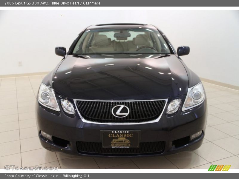Blue Onyx Pearl / Cashmere 2006 Lexus GS 300 AWD