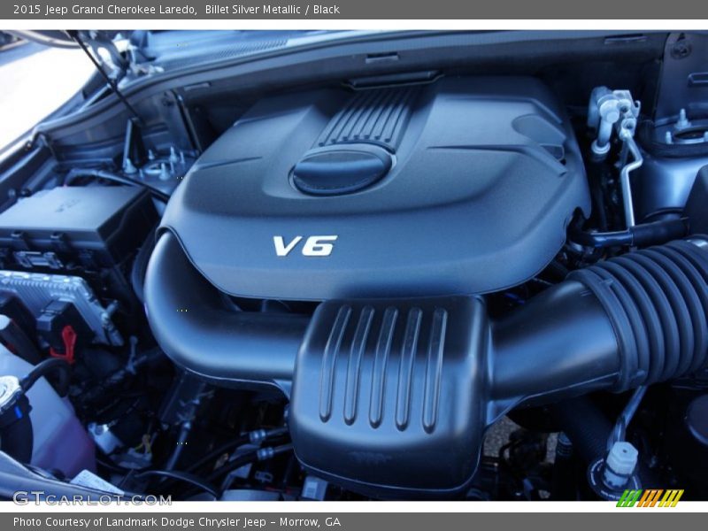 Billet Silver Metallic / Black 2015 Jeep Grand Cherokee Laredo