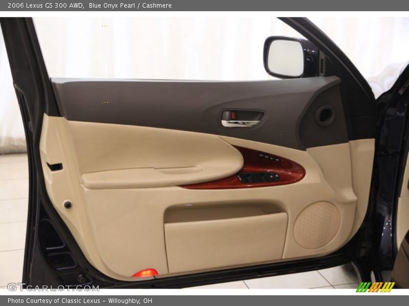 Blue Onyx Pearl / Cashmere 2006 Lexus GS 300 AWD