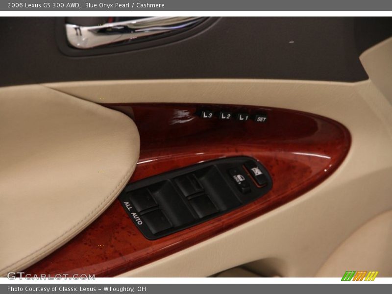 Blue Onyx Pearl / Cashmere 2006 Lexus GS 300 AWD