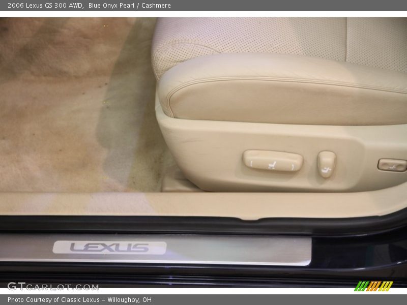 Blue Onyx Pearl / Cashmere 2006 Lexus GS 300 AWD