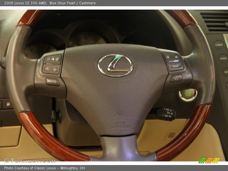 Blue Onyx Pearl / Cashmere 2006 Lexus GS 300 AWD