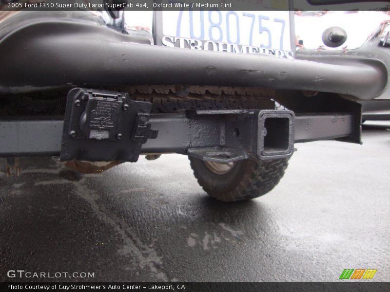 Oxford White / Medium Flint 2005 Ford F350 Super Duty Lariat SuperCab 4x4