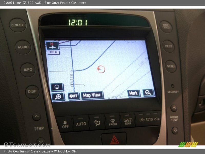 Blue Onyx Pearl / Cashmere 2006 Lexus GS 300 AWD