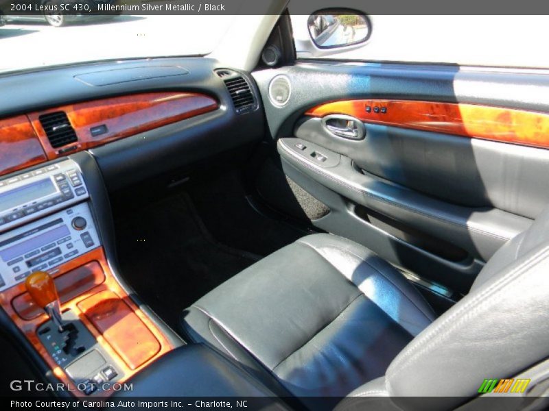 Millennium Silver Metallic / Black 2004 Lexus SC 430