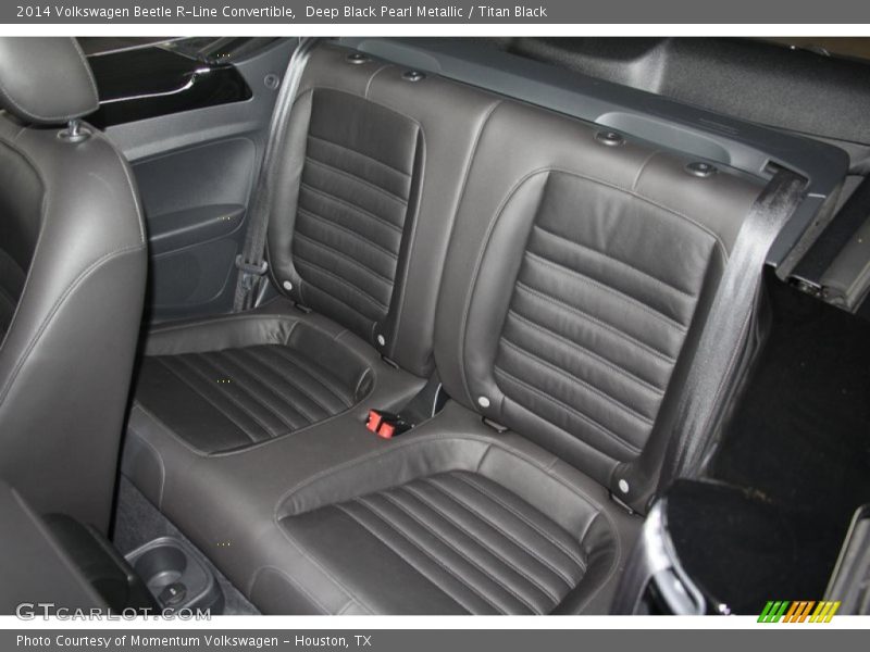 Rear Seat of 2014 Beetle R-Line Convertible