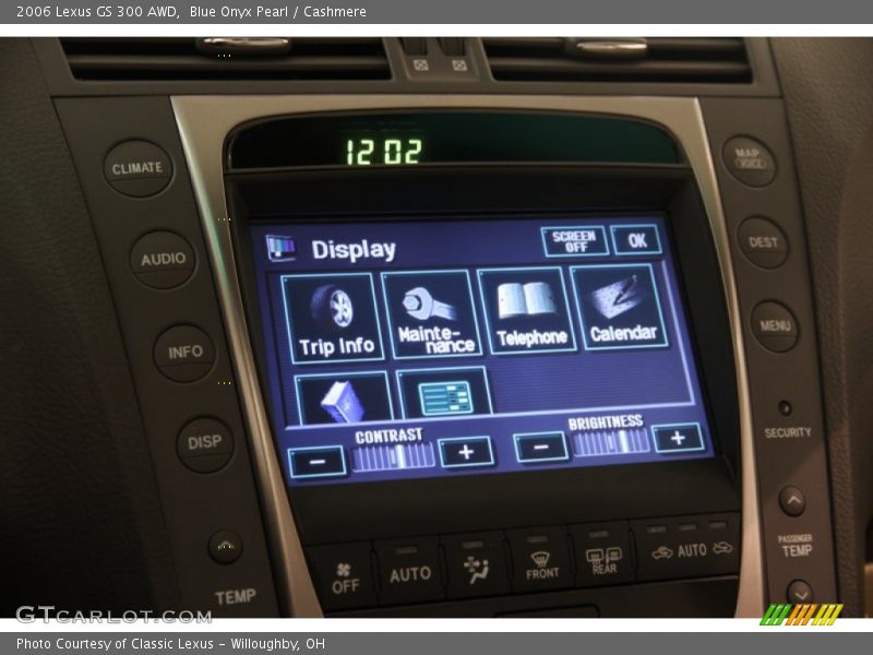 Blue Onyx Pearl / Cashmere 2006 Lexus GS 300 AWD