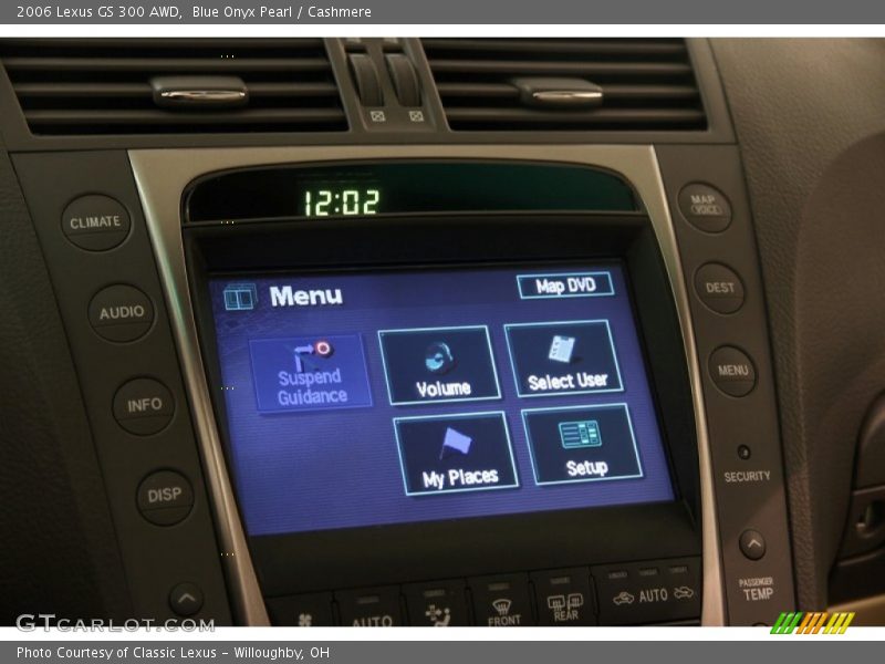 Blue Onyx Pearl / Cashmere 2006 Lexus GS 300 AWD