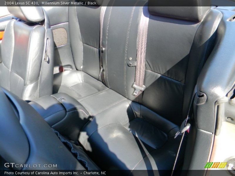 Millennium Silver Metallic / Black 2004 Lexus SC 430