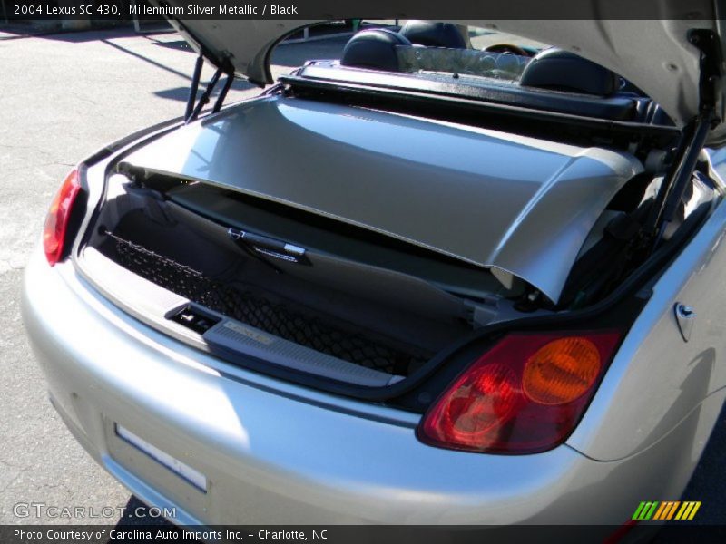 Millennium Silver Metallic / Black 2004 Lexus SC 430