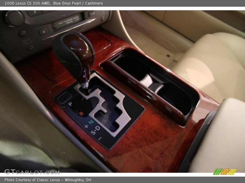 Blue Onyx Pearl / Cashmere 2006 Lexus GS 300 AWD