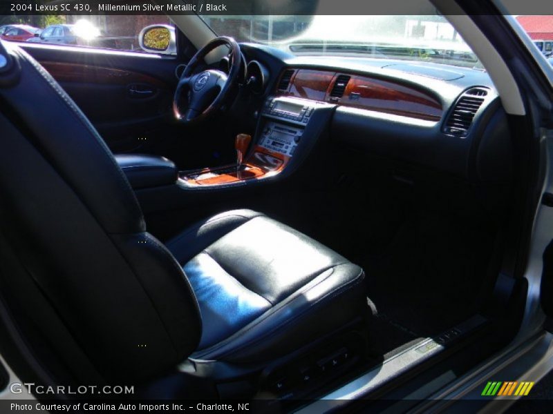 Millennium Silver Metallic / Black 2004 Lexus SC 430