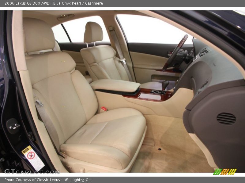 Blue Onyx Pearl / Cashmere 2006 Lexus GS 300 AWD