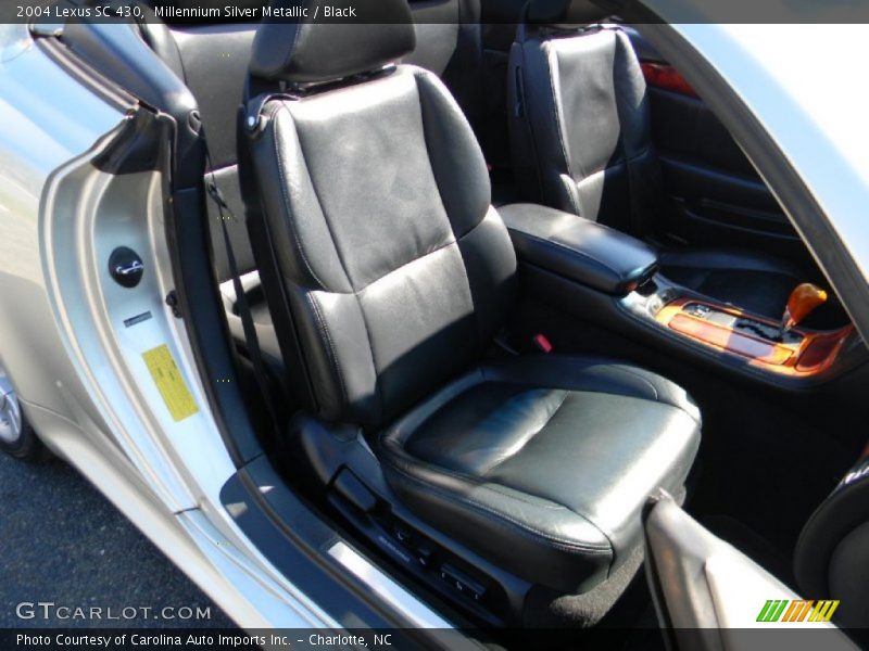 Millennium Silver Metallic / Black 2004 Lexus SC 430