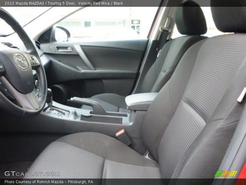 Velocity Red Mica / Black 2013 Mazda MAZDA3 i Touring 5 Door