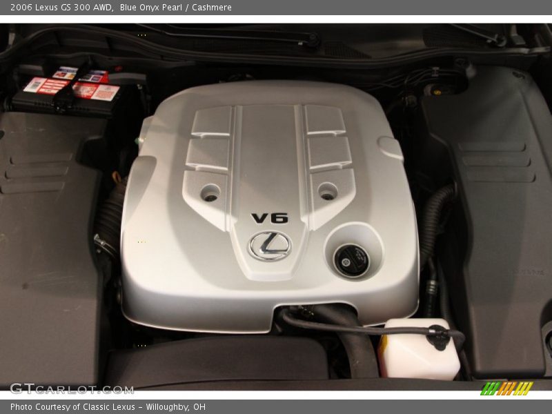 Blue Onyx Pearl / Cashmere 2006 Lexus GS 300 AWD