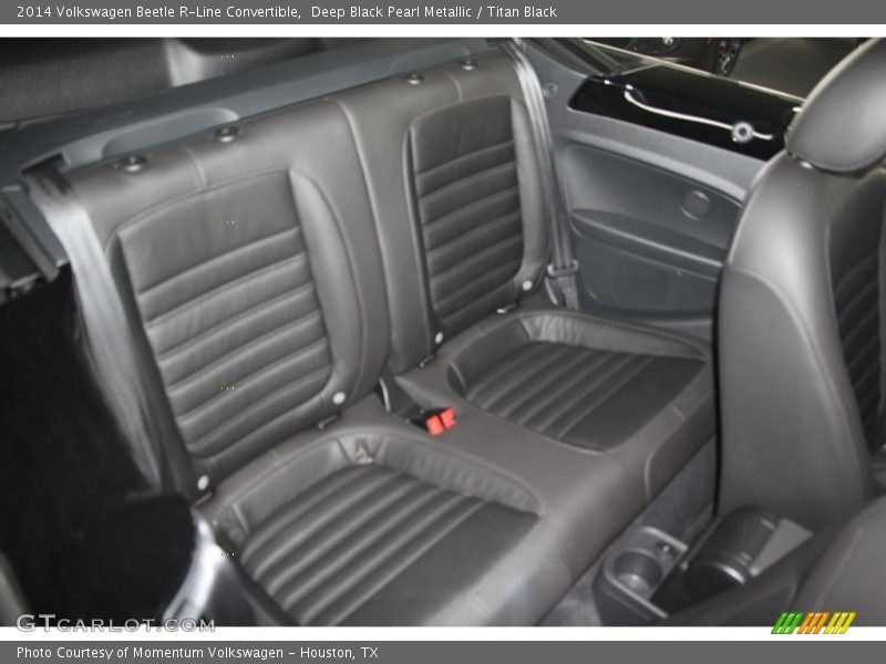 Rear Seat of 2014 Beetle R-Line Convertible