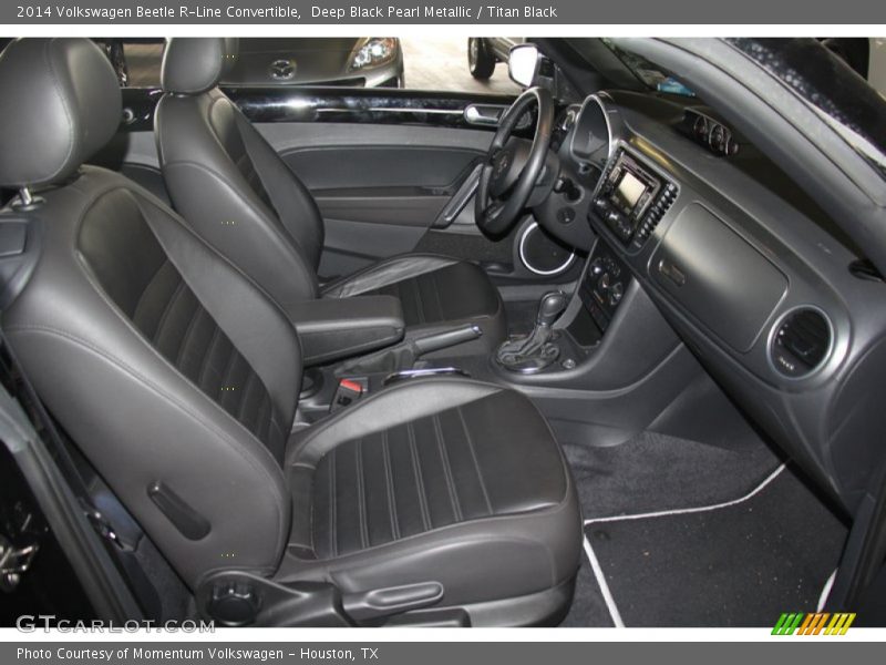 Front Seat of 2014 Beetle R-Line Convertible