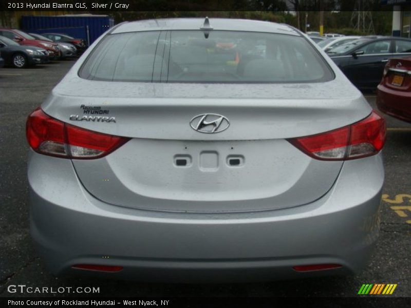 Silver / Gray 2013 Hyundai Elantra GLS