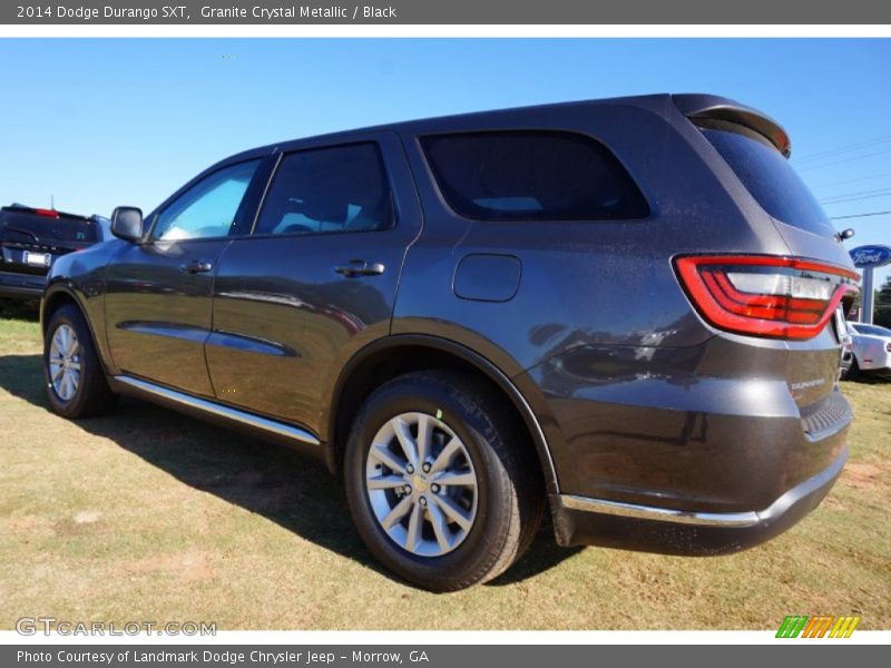 Granite Crystal Metallic / Black 2014 Dodge Durango SXT