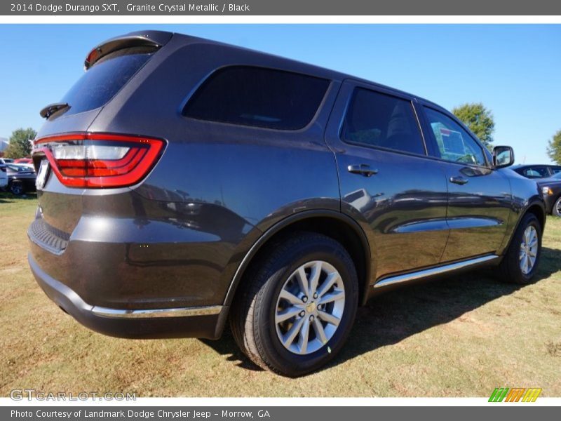 Granite Crystal Metallic / Black 2014 Dodge Durango SXT