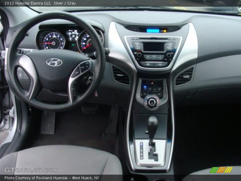 Silver / Gray 2013 Hyundai Elantra GLS