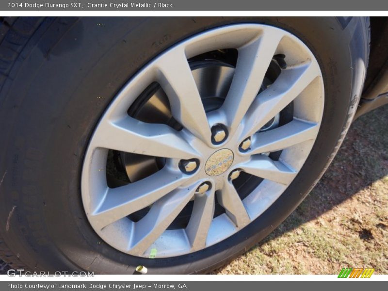 Granite Crystal Metallic / Black 2014 Dodge Durango SXT