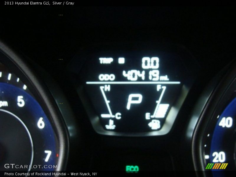 Silver / Gray 2013 Hyundai Elantra GLS
