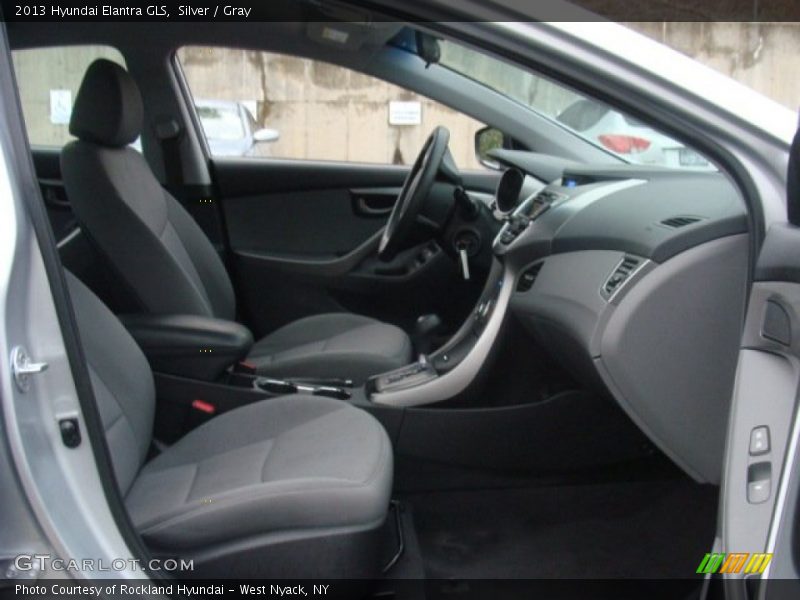 Silver / Gray 2013 Hyundai Elantra GLS