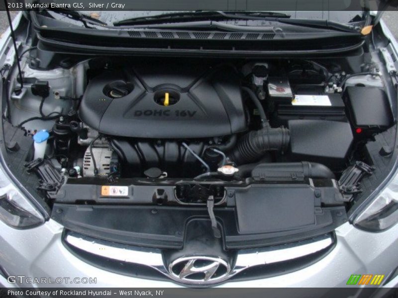 Silver / Gray 2013 Hyundai Elantra GLS