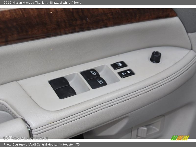 Blizzard White / Stone 2010 Nissan Armada Titanium